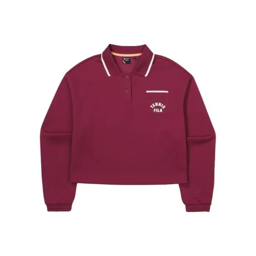 FILA Polo Shirts Men Red