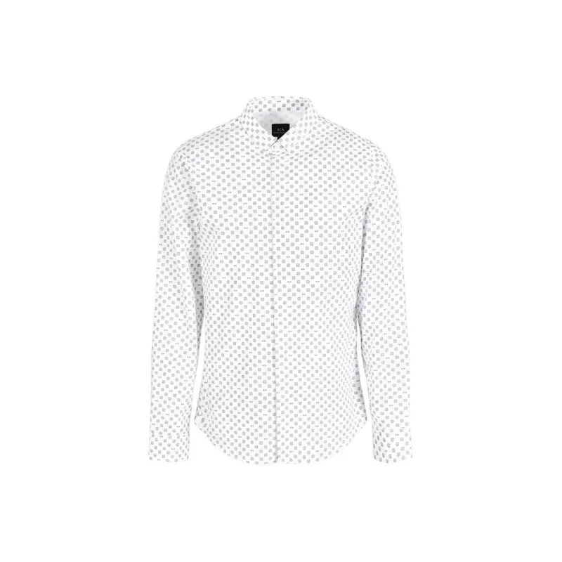 ARMANI EXCHANGE Graphic print Cotton Shirt-0