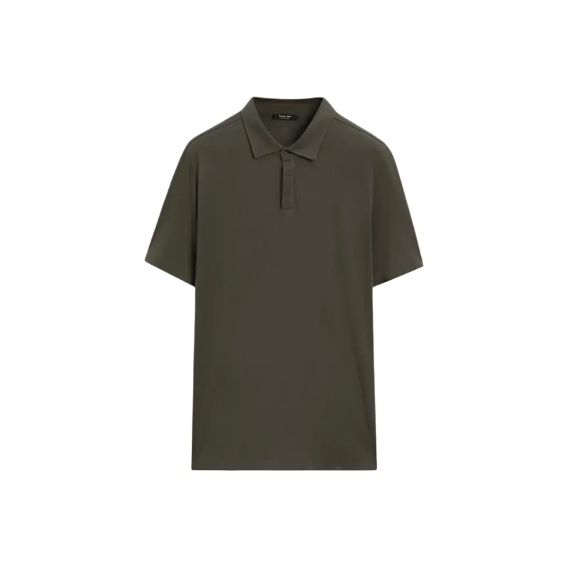 Massimo Dutti Polo Shirt Men's Dark Green-0