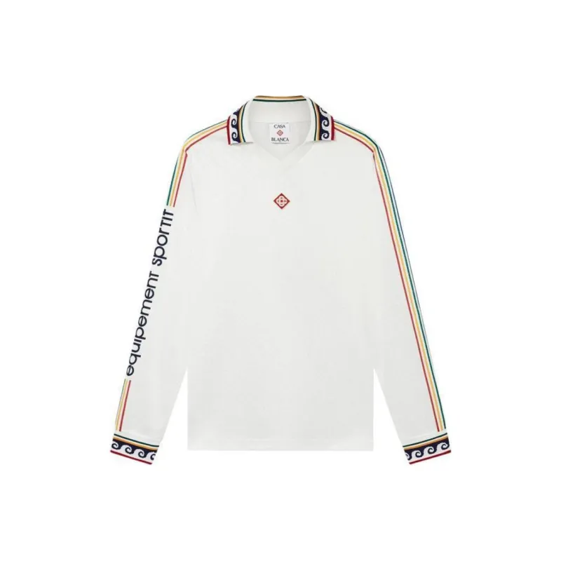 CASABLANCA Long Sleeve Football Shirt-0