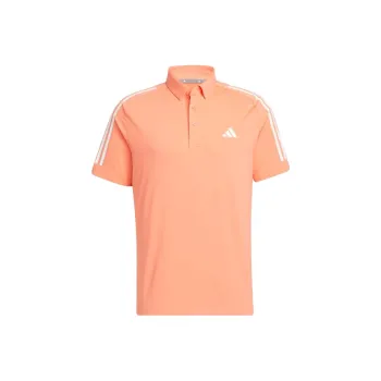 Adidas Polo Shirts Men Coral Orange