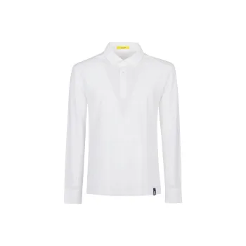 Drumohr Long Sleeved Polo Shirt