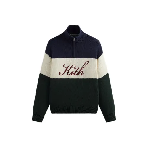 KITH Wyona Quarter Zip Sweater