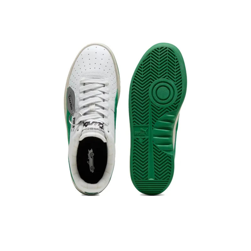 Porsche Legacy x PUMA GV Special Anti Slip Wear Resistant Low Top Casual Shoes Unisex White Green-3