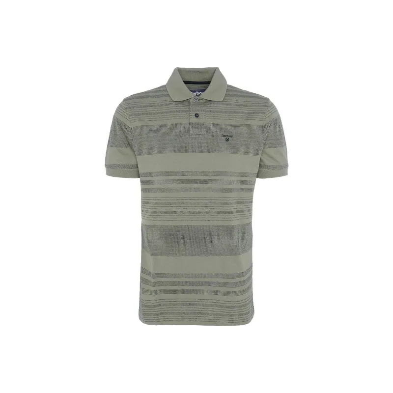 BARBOUR FW24 Polo Shirt Men's Green-0