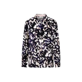 Forte Forte Animal print Velvet Shirt