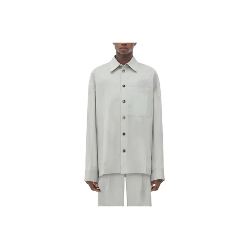 Bottega Veneta Button Gold Shirt