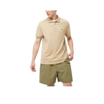 LACOSTE SS25 Polo Shirt Men's 02S/Milk Coffee