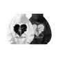 2 Pack (White Fleece-Lined+Dark Gray Fleece-Lined)