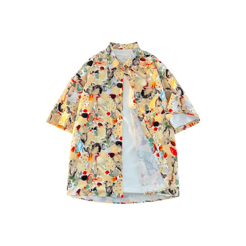 F.I.W FANGIWEN Floral Shirt Unisex-6
