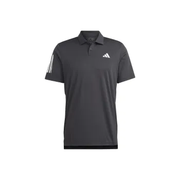 Adidas Free Shipping With AdiClub Club 3 Stripes Tennis Polo Shirt
