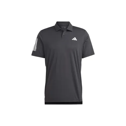Adidas Free Shipping With AdiClub Club 3 Stripes Tennis Polo Shirt
