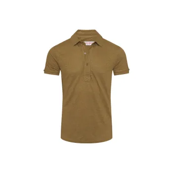 Orlebar Brown Sebastian Linen Polo Shirt