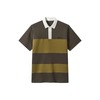 GXG Polo Shirt Men's Yellow Coffee