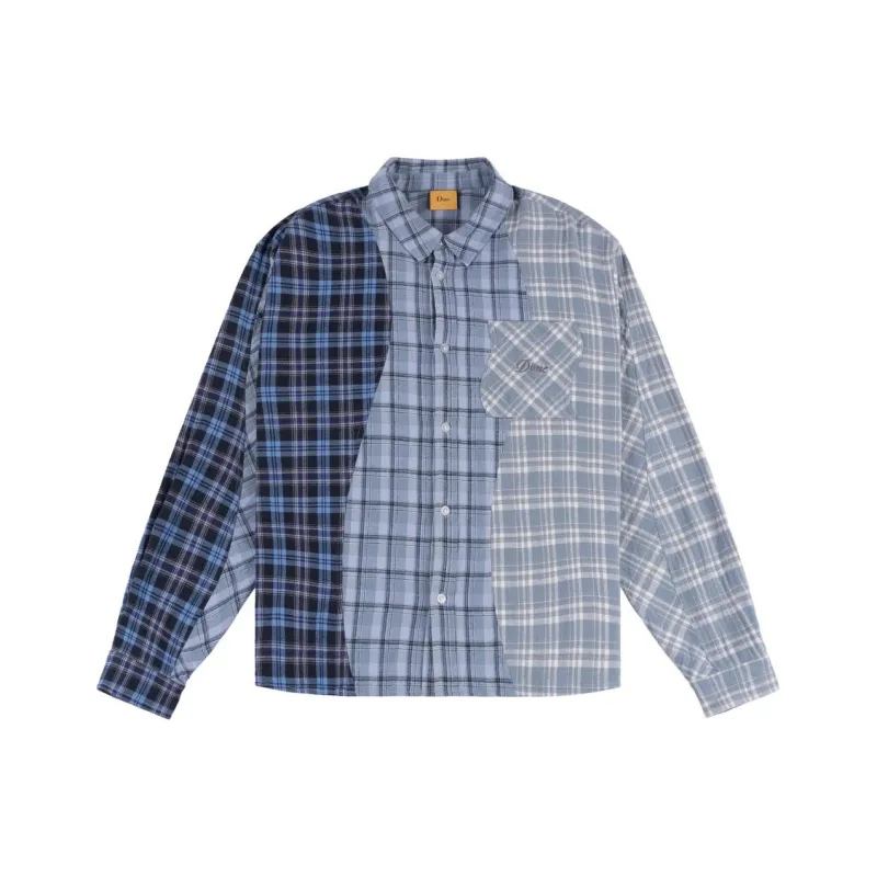 Dime MTL FW24 Shirt Unisex Blue-0