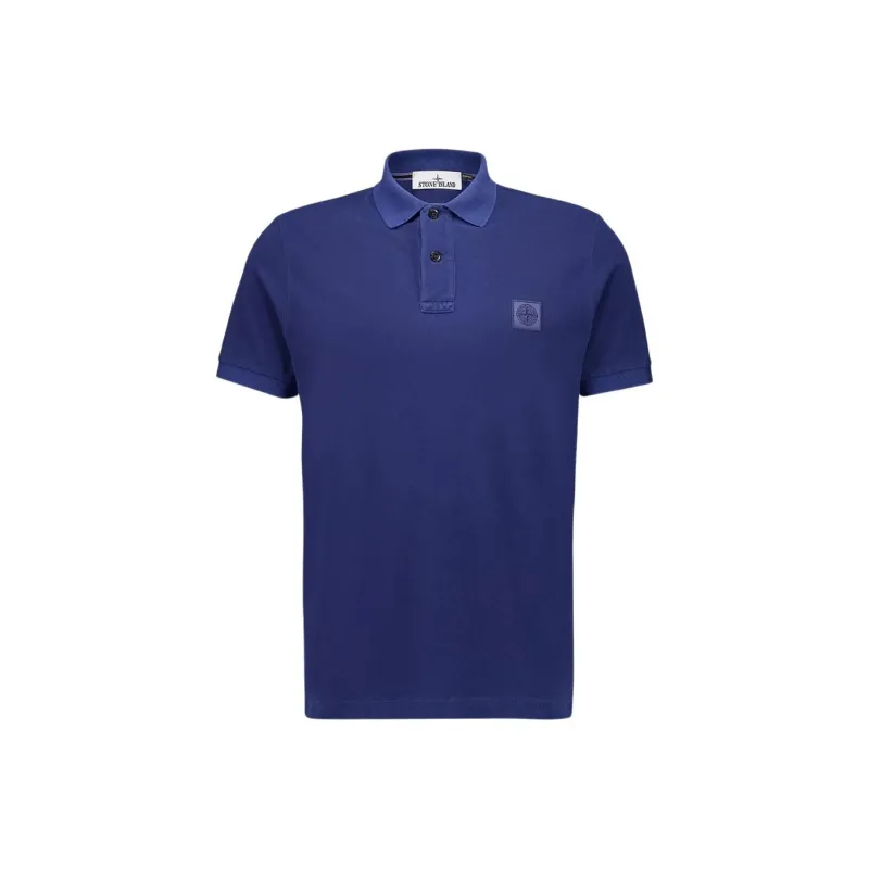 STONE ISLAND Piqué weave Polo Shirt-0