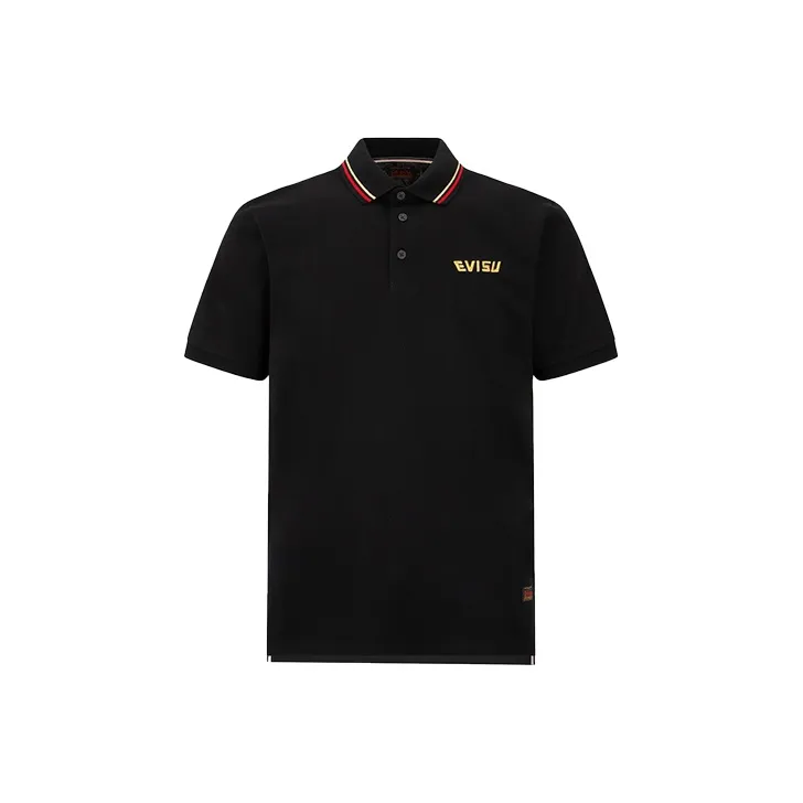 EVISU Polo Shirts Men Black-0
