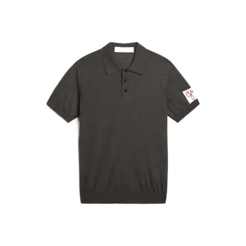 Golden Goose Deluxe Brand Logo Patch Polo Shirt