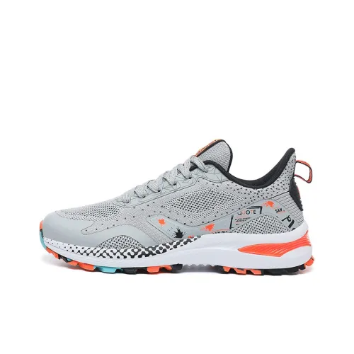 JSWEI Anti Slip Wear Resistant Low Top Physical Fitness Test Physical Exam Running Shoes Men's