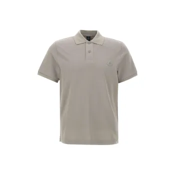 Moose Knuckles Everett Logo appliqué Polo Shirt
