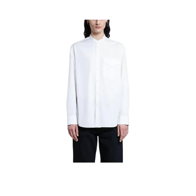 JIL SANDER Flap Pocket Long Sleeved Shirt-0