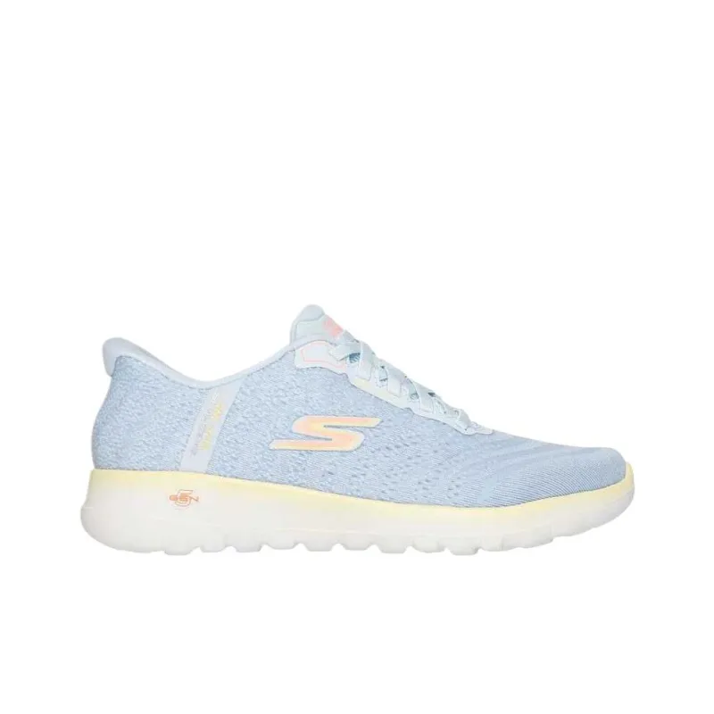 Skechers GO WALK Joy Low Top Casual Shoes Women's Light Blue-1