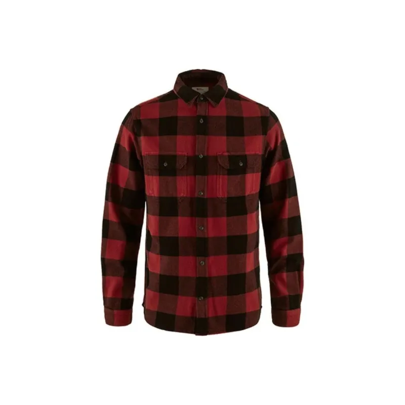 Fjallraven Shirt Men's Red Black-0