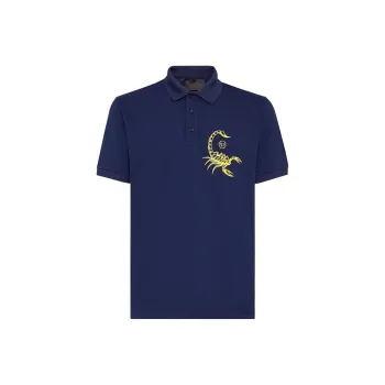 PHILIPP PLEIN Short Sleeve Polo Shirt