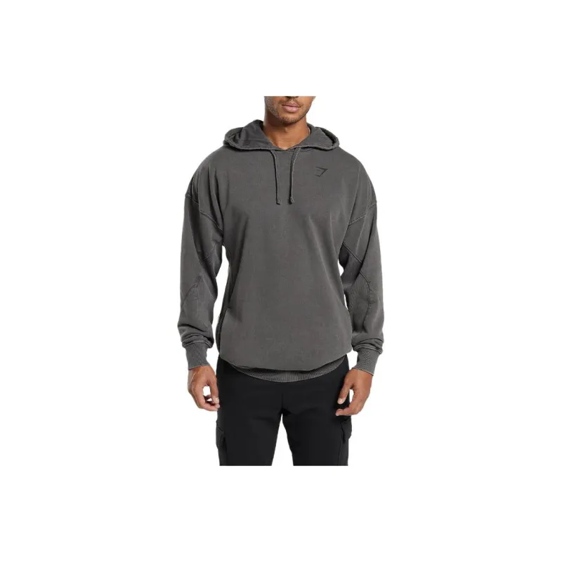 GYMSHARK POWER Sweatshirt Men's Agate Gray-0