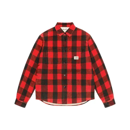 Stussy Sherpa Lined Buffalo Plaid Shirt