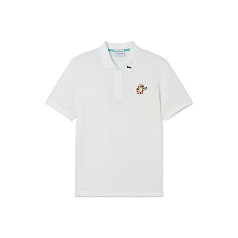 LACOSTE Polo Shirt Unisex White-0