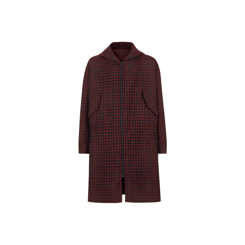 FENDI Reversible Drawstring Hooded Parka-1