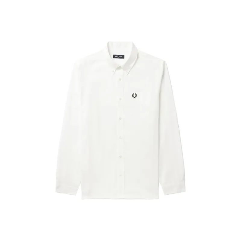 FRED PERRY Shirts Men White-0