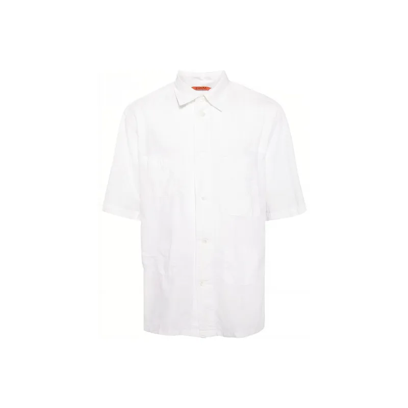 Barena Nodola Hoc Stone Short Sleeved Shirt-0