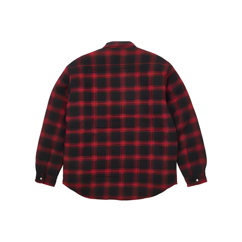 PALACE Therma Yak Thinsulate Shirt 'Red'-1