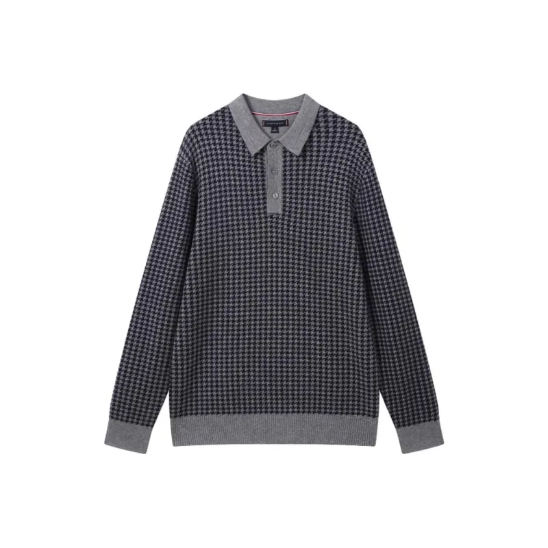 Tommy Hilfiger Polo Shirt Men's Dark Gray-0