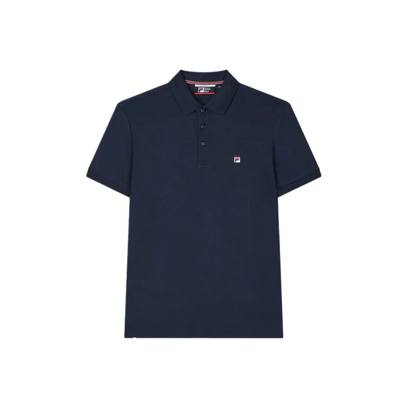 FILA Modern Polo Shirt Men's Navy Blue-0