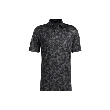 Adidas Polo Shirts Men Gray Black