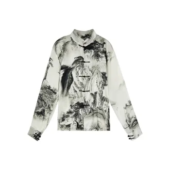 Cheng Jin Yi Bureau Shirts Unisex White