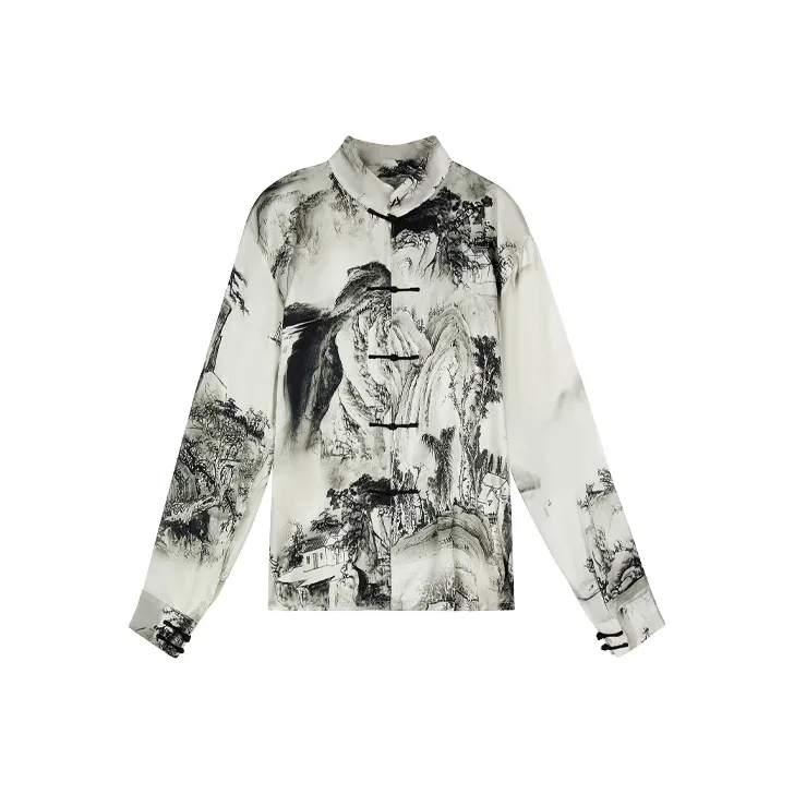 Cheng Jin Yi Bureau Shirts Unisex White-0