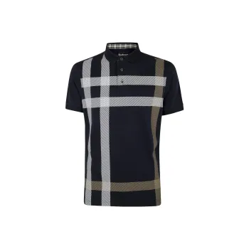 BARBOUR Checkered Polo Shirt
