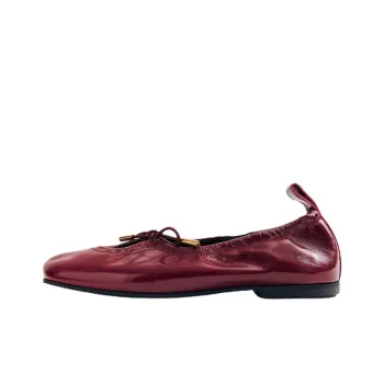 ALOHAS Rosalind Oni Casual Single Shoes Women's Red