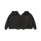 Black, Hooded (Detachable)