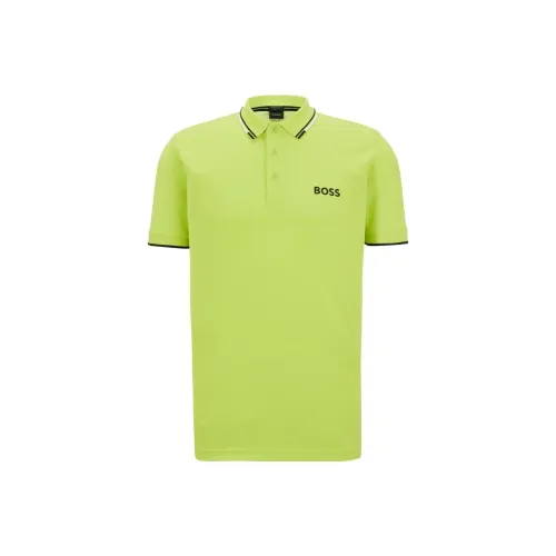 HUGO BOSS SS23 Polo Shirt Men's Green