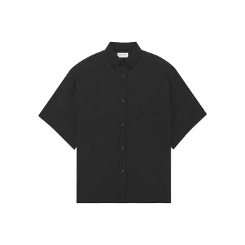 SAINT LAURENT Oversize Short Sleeved Shirt