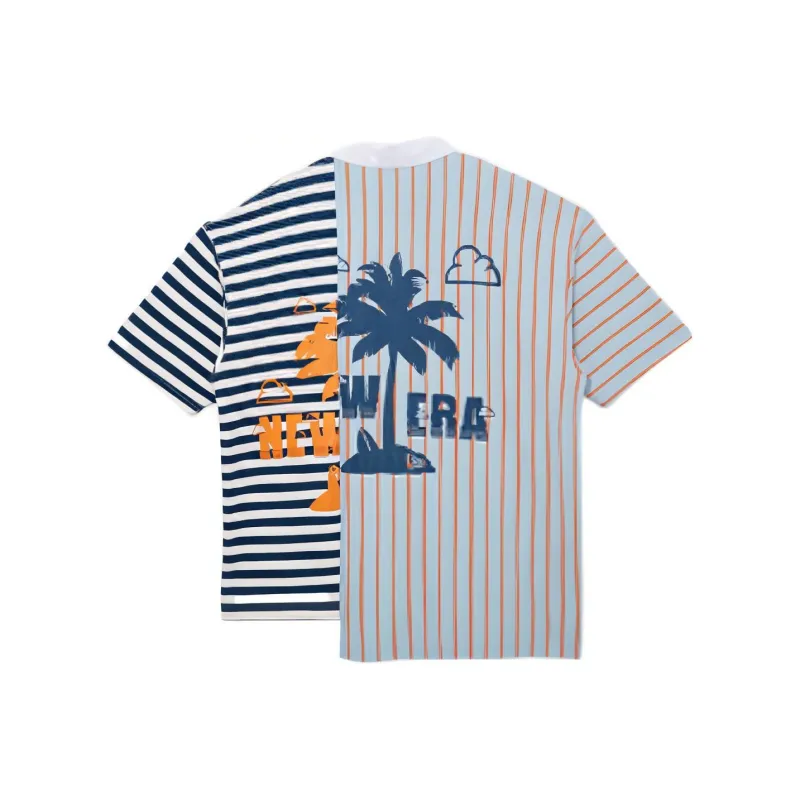 New Era Polo Shirts Unisex Blue-0
