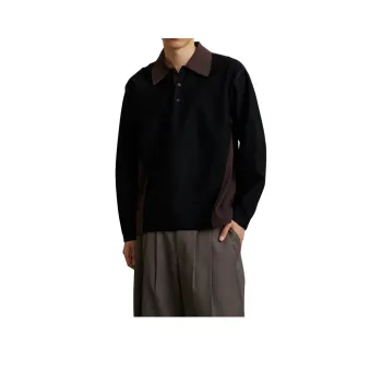 PUBLIC TOKYO FW24 Polo Shirt Men's Black