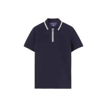 Loro Piana Zip up Polo Shirt