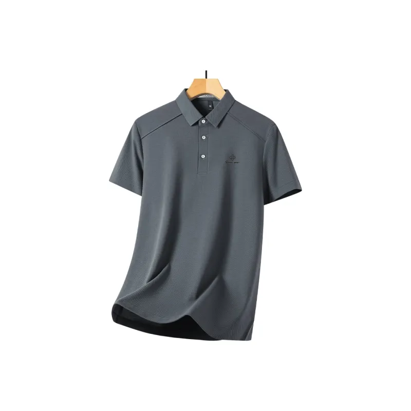 Red bean Polo Shirts Men-11