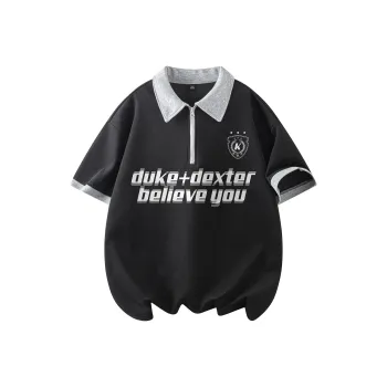 DUKE+DEXTER Polo Shirt Unisex Black